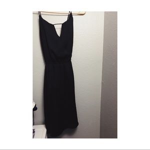 Black Satin Dress